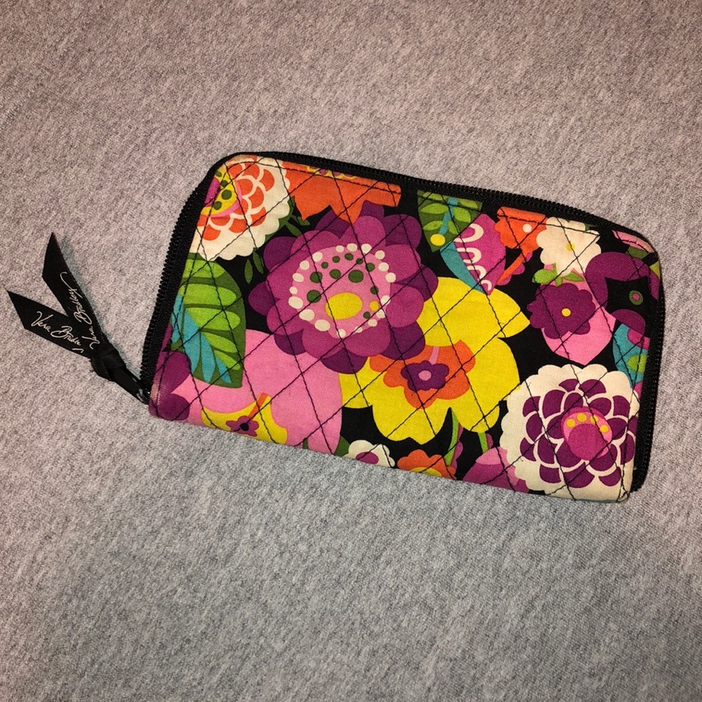 Vera Bradley Georgia Wallet - Va Va Bloom